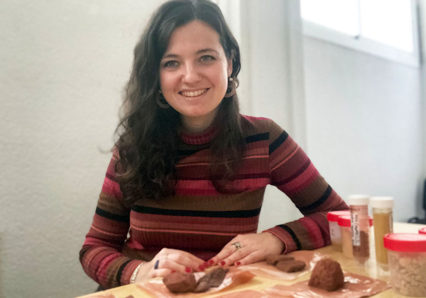 Daniela Rosso, del grupo de investigación PREMEDOC (Departamento de Prehistoria, Arqueología e Historia Antigua de la Universitat de València).